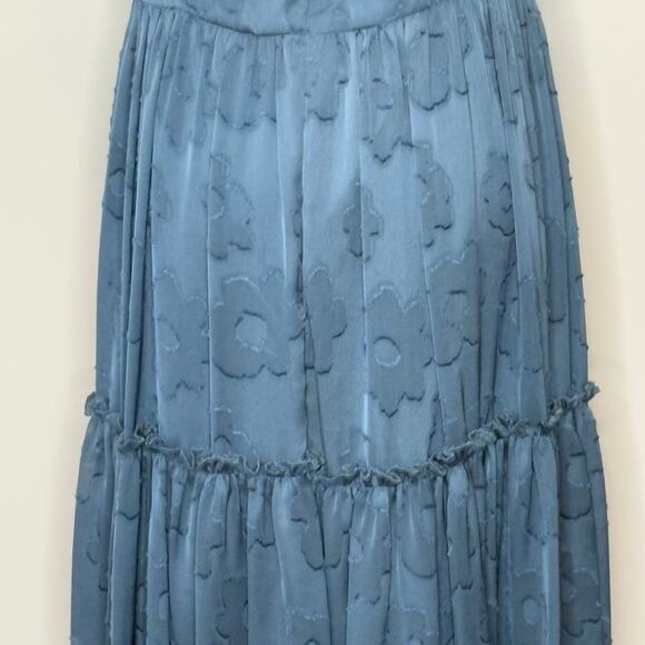Sachin & Babi Chambray Blue Dalia Floral Dress Size 8 - Picture 13 of 16